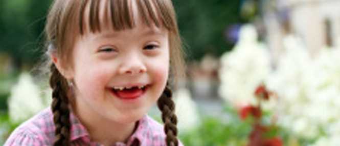 A smiling girl